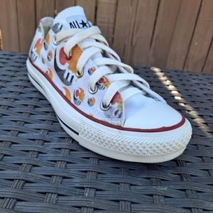 Converse Chuck Taylor Low Top Graphic Shoes W sz 5